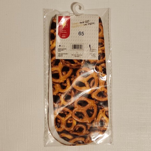 SHOCK SOCK Pretzel Socks One Size Brand New In Package - Picture 2 of 4